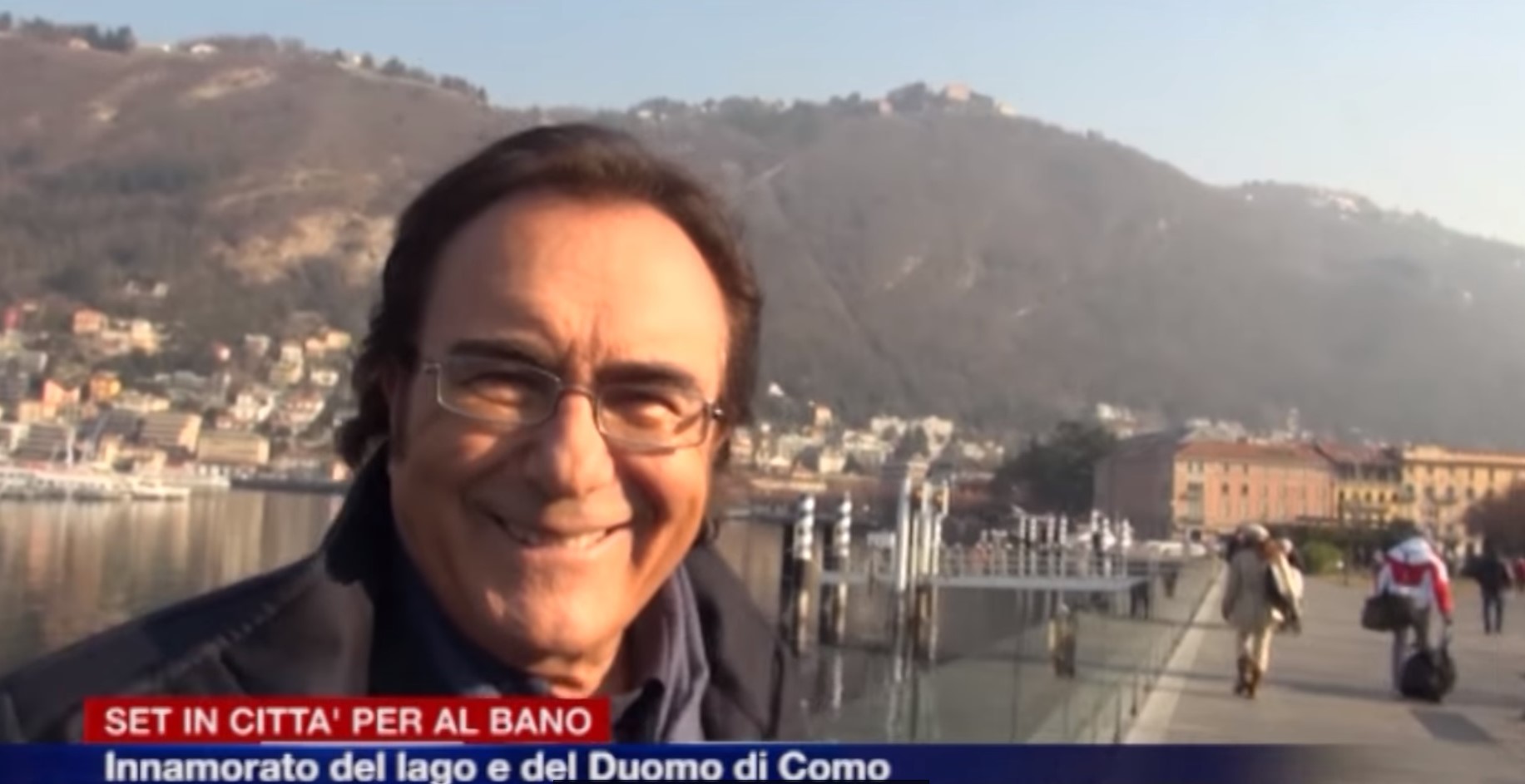 Al Bano in città: “Felicità sul lago, innamorato del Duomo di Como”