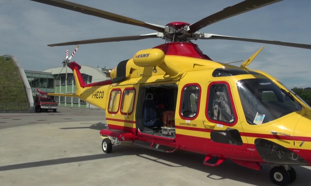 Villa Guardia, incidente tra una moto e una bicicletta, due feriti gravi