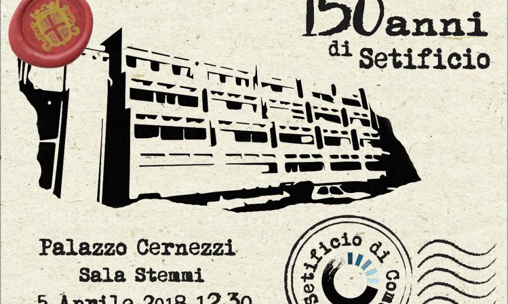 Como, 150 anni di Setificio. La cerimonia ufficiale il 5 aprile a Palazzo Cernezzi