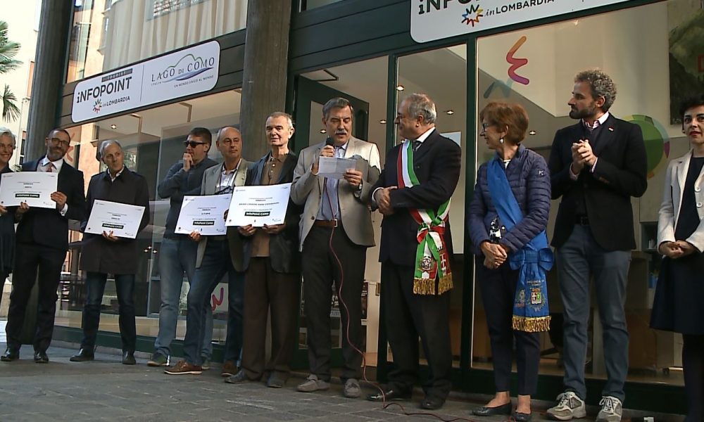 Via Albertolli, inaugurato il nuovo Infopoint, sarà aperto tutti i giorni