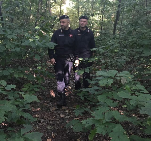 Appiano Gentile, anziano si perde nei boschi, trovato dai carabinieri