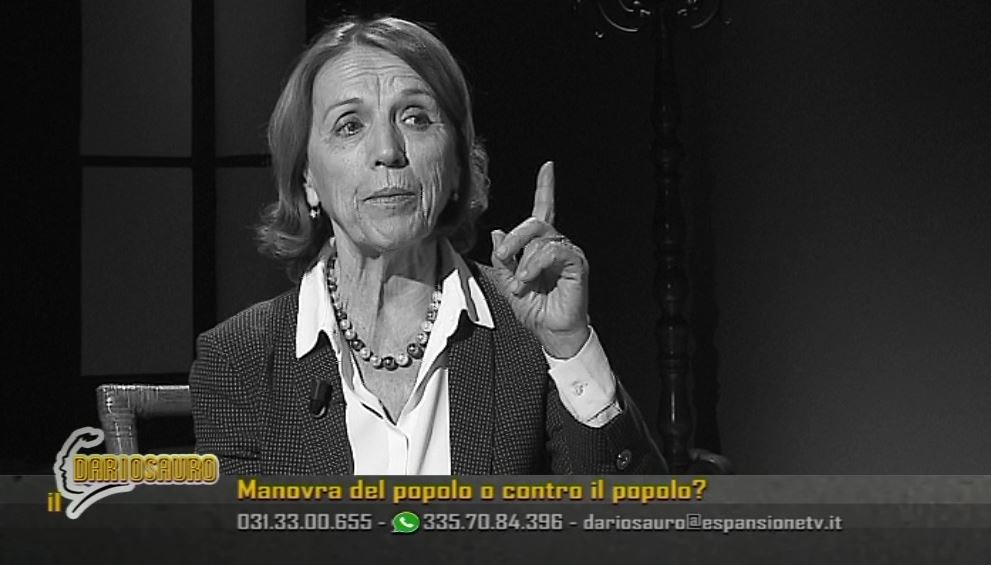 Fornero al Dariosauro: “Reddito cittadinanza? Bello, ma non possiamo permettercelo”