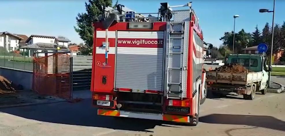 Limido Comasco, operaio schiacciato in un cantiere, trasportato al Sant’Anna