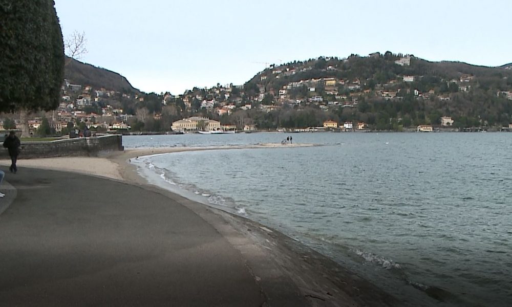 Lario: livello del lago basso. Poche precipitazioni, situazione a rischio