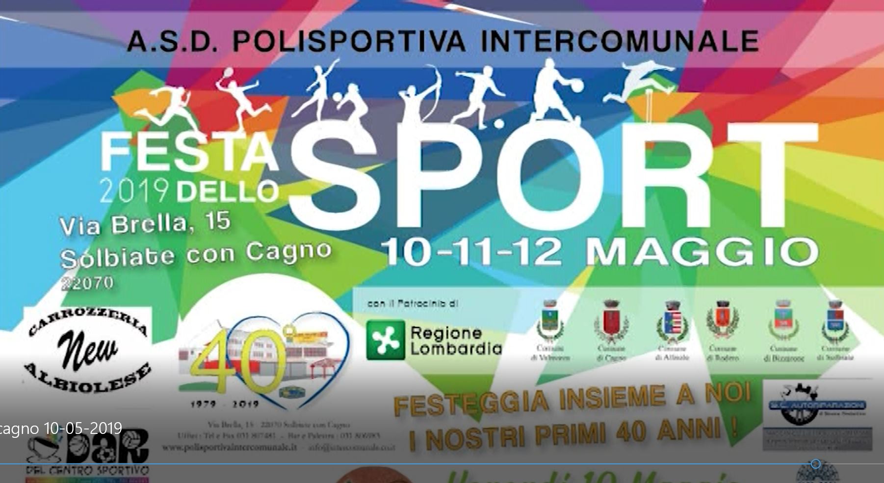 La polisportiva di Cagno compie 40 anni. Giocatori della Juventus fan d’eccezione