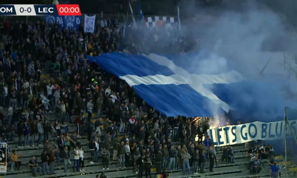 Fumogeni nel derby, denunciato un tifoso del Lecco