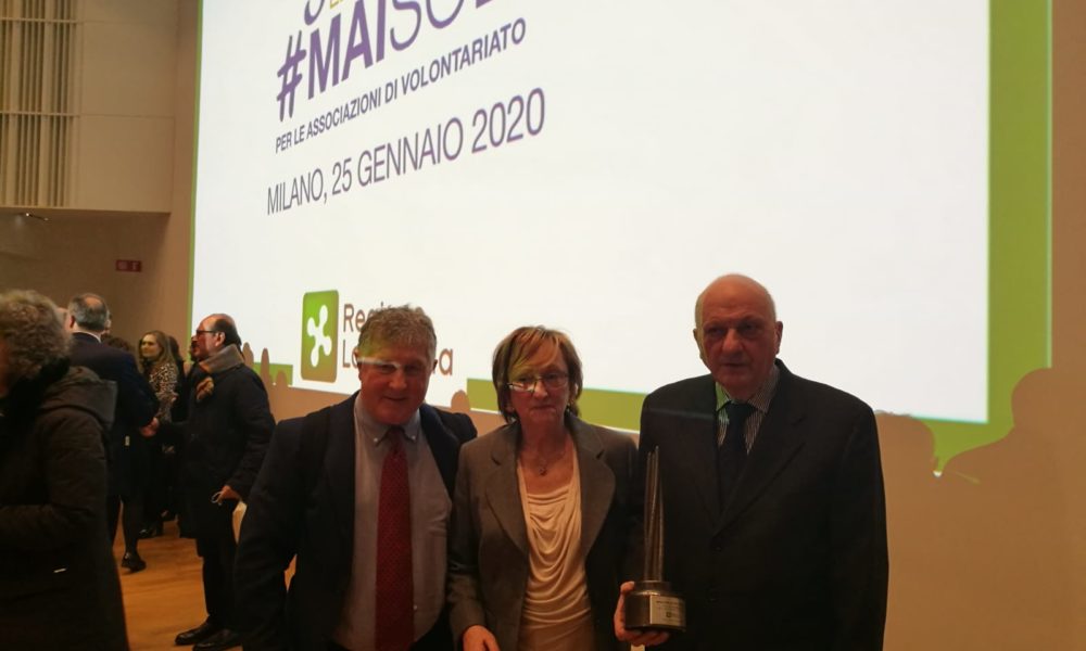 Solidarietà, un premio regionale all’Associazione Silvia