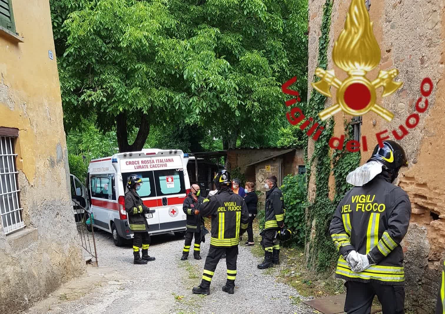 Castelnuovo Bozzente, cade un soffitto, ferito un 45enne