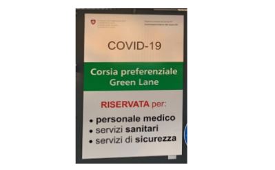 Valico di Brogeda Autostrada: corsie riservate per personale sanitario, estese ad entrambe le direzioni di marcia
