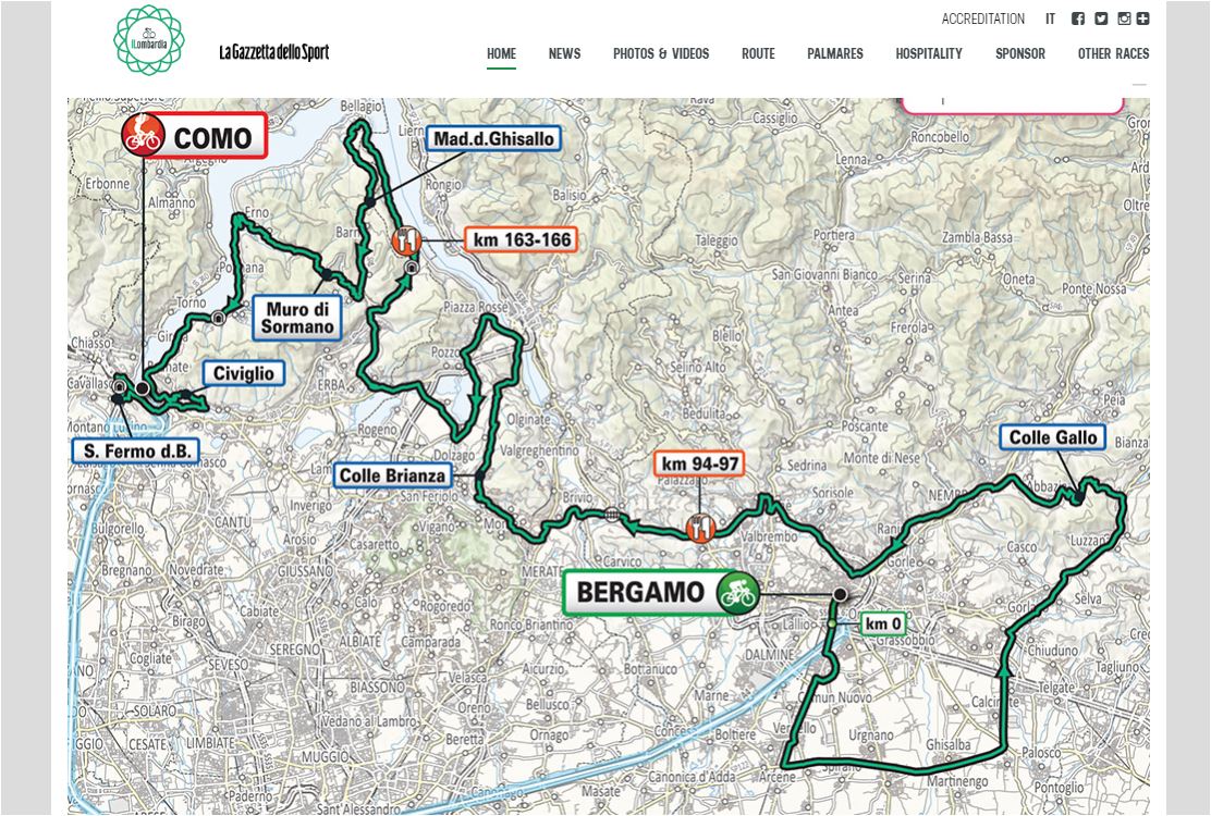 Giro di Lombardia: ore decisive per la data definitiva