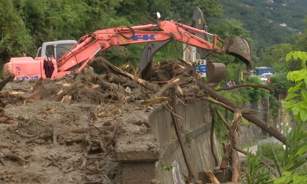 Frane in Altolago, al lavoro 150 persone tra vigili del fuoco e forze dell’ordine