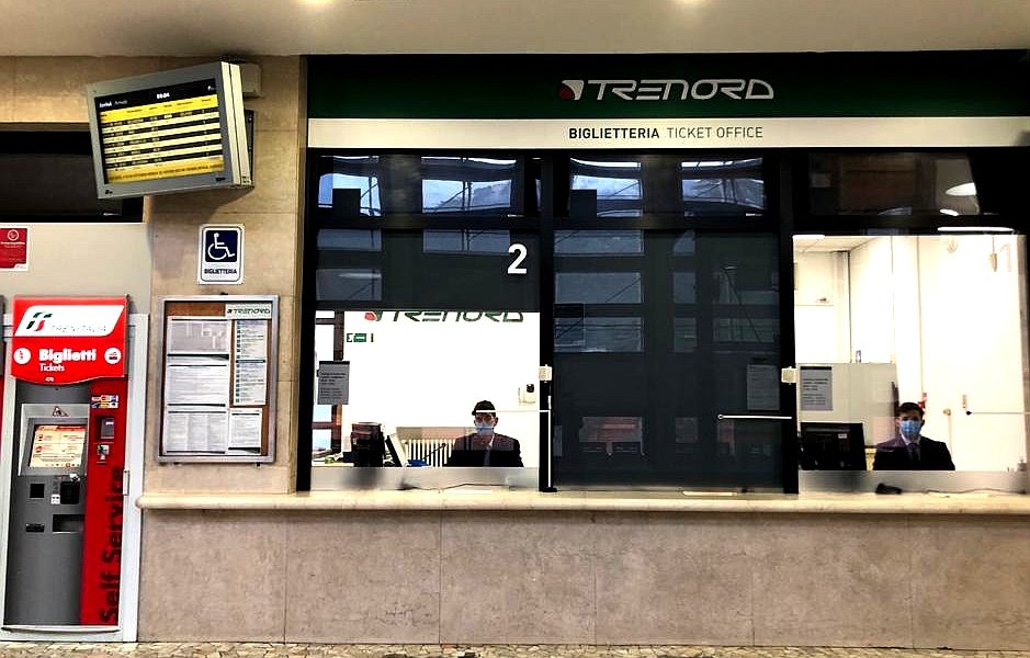 Trenord, riaperta la biglietteria di Como San Giovanni