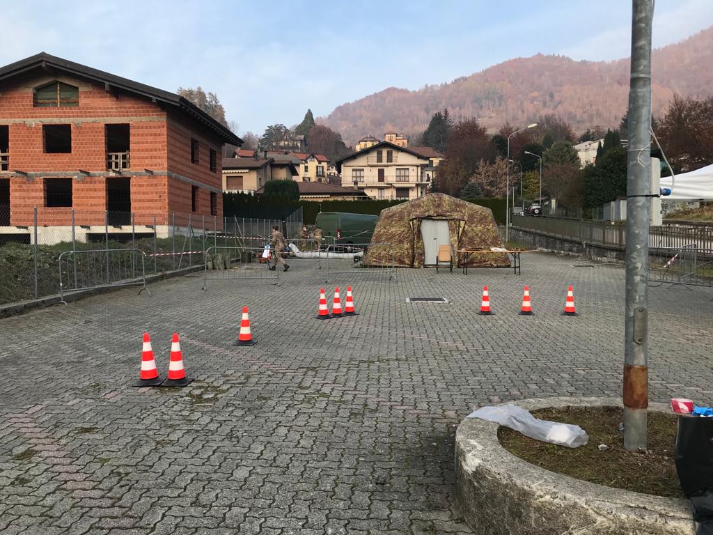 Centro Valle Intelvi, pronto il nuovo punto per i tamponi molecolari presidiato dall’esercito