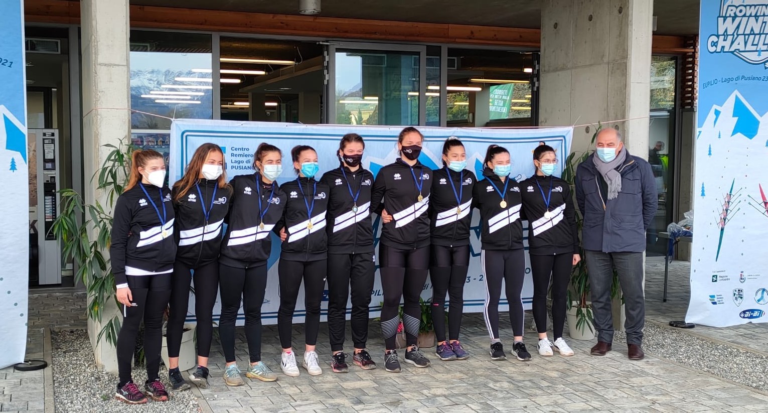 “Rowing Winter Challenge” sul Lago di Pusiano. Il successo degli atleti comaschi