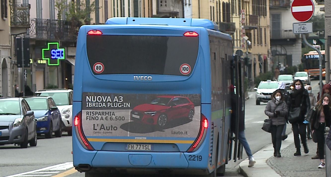 Zona gialla e trasporti, Asf: “Nessuna criticità”. A Senna Comasco parte il servizio privato