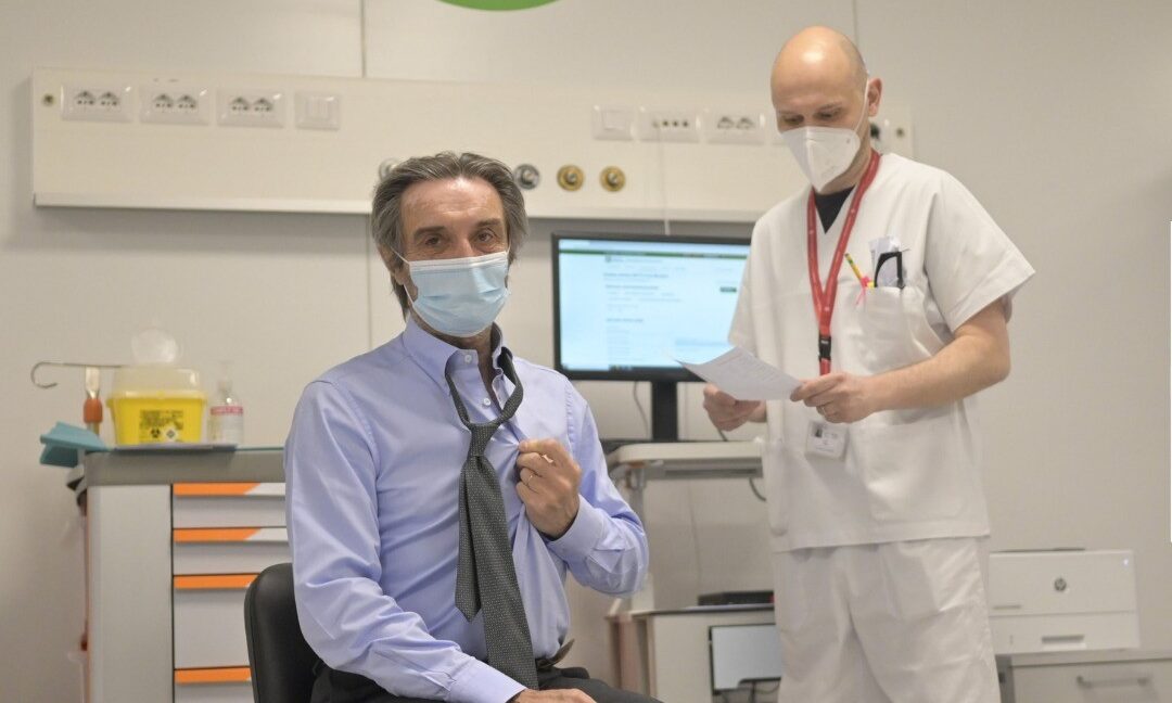 vaccinazione Attilio Fontana