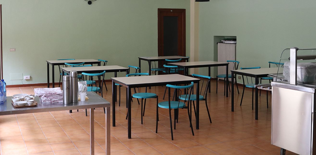 Casa Nazareth, conclusi i lavori della nuova mensa. Può servire fino a 300 pasti al giorno
