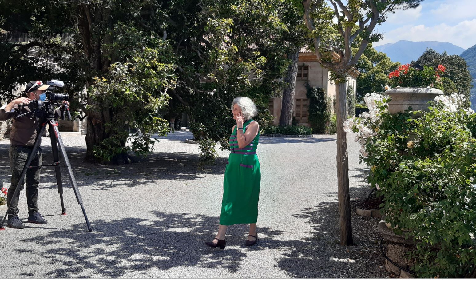 Turismo e cultura: troupe francese racconta le bellezze del Lago di Como