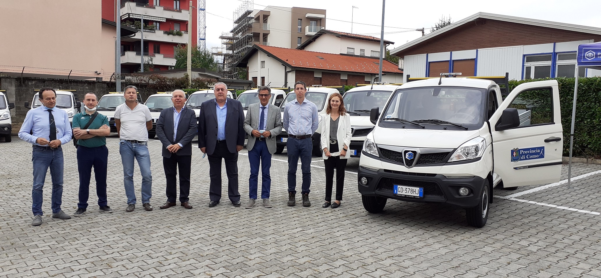 Nuovi mezzi Provincia Como