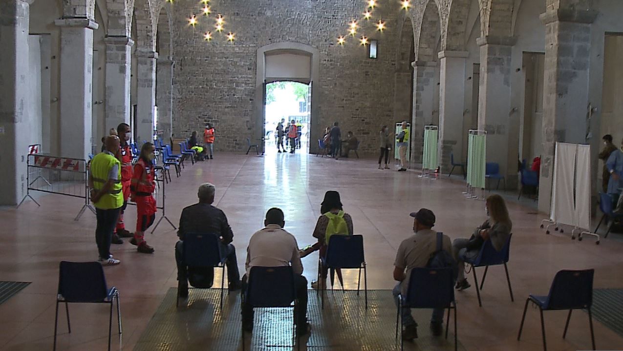 Vaccini a Como ex San Francesco