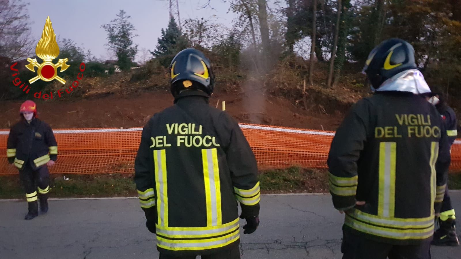 Fuga di gas a Solbiate con Cagno, intervento dei vigili del fuoco