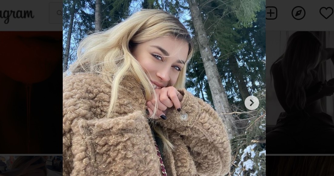 Passeggiata sul Lario per l’ex “velina” Ludovica Frasca