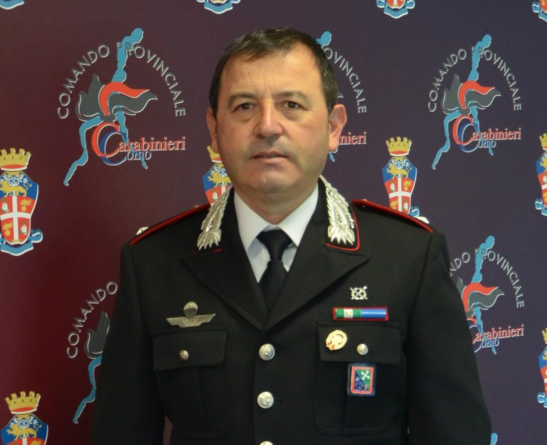 Carabinieri Como, il sottotenente Lo Sciuto alla guida del nucleo operativo