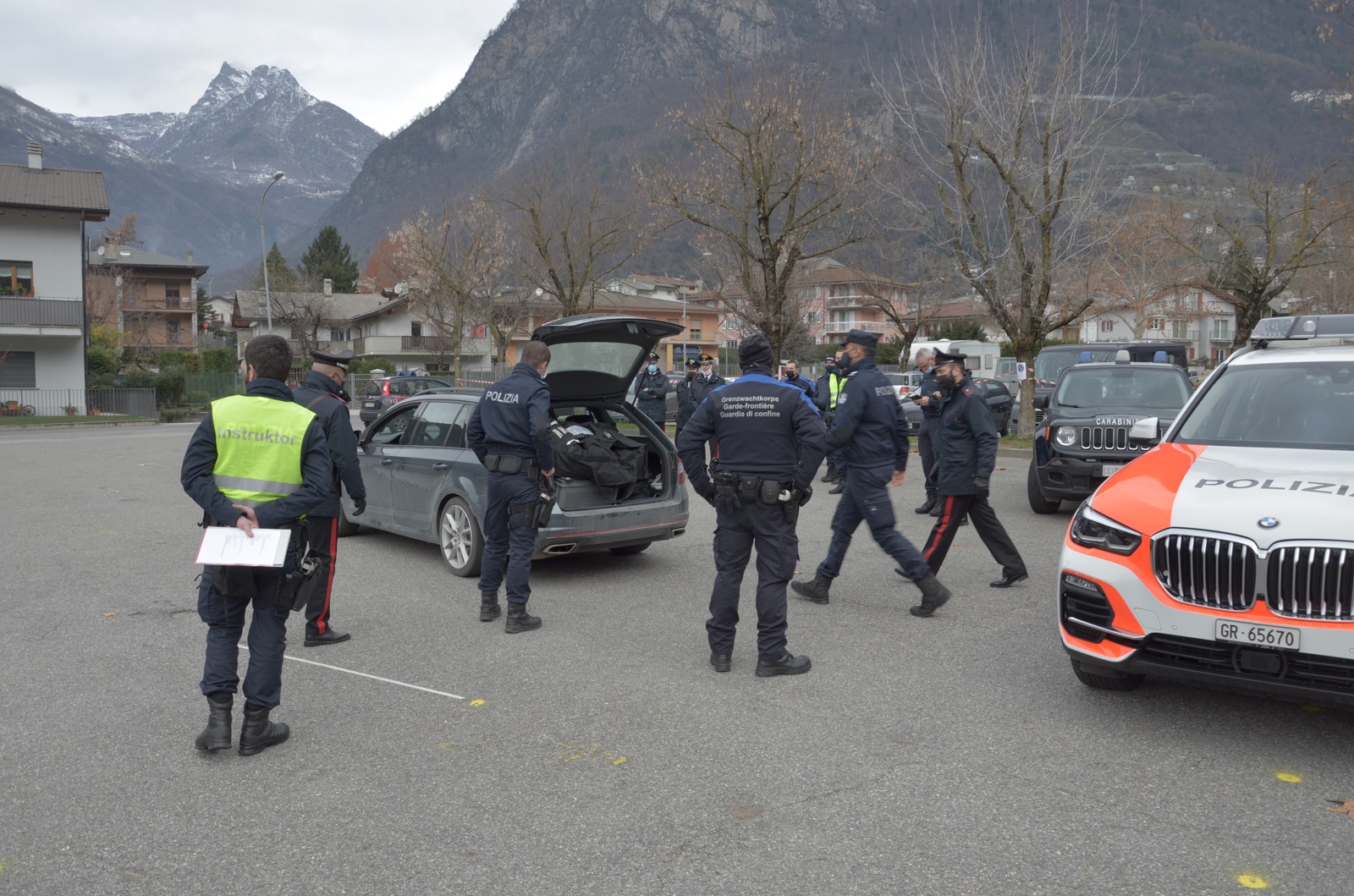 Pattuglie miste italo-svizzere al confine