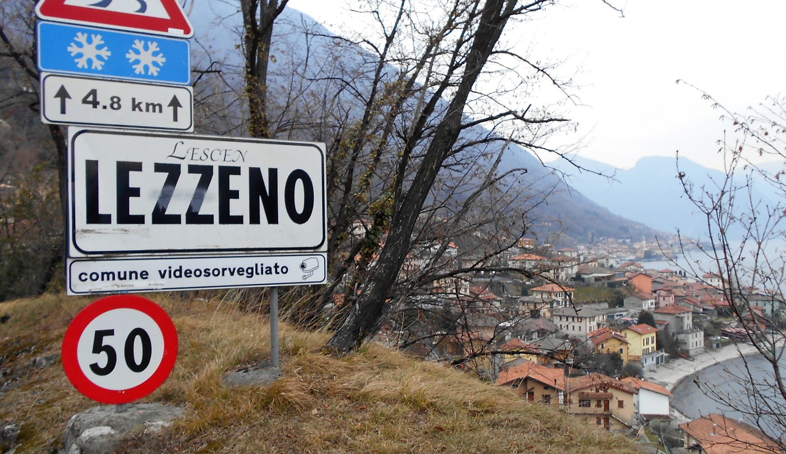 Lezzeno, lavori di manutenzione sulla Lariana. Senso unico alternato per un mese