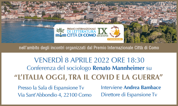 Premio Internazionale Città di Como, il convegno di Mannheimer a Etv
