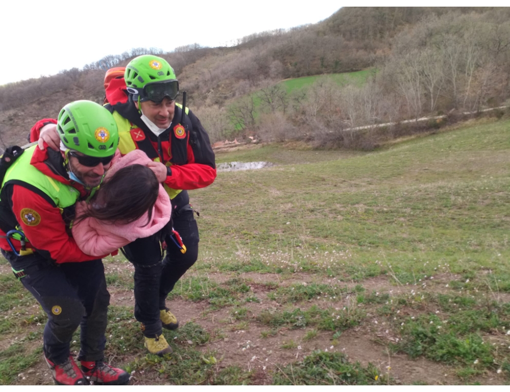 Ritrovata viva la bimba scomparsa in Molise