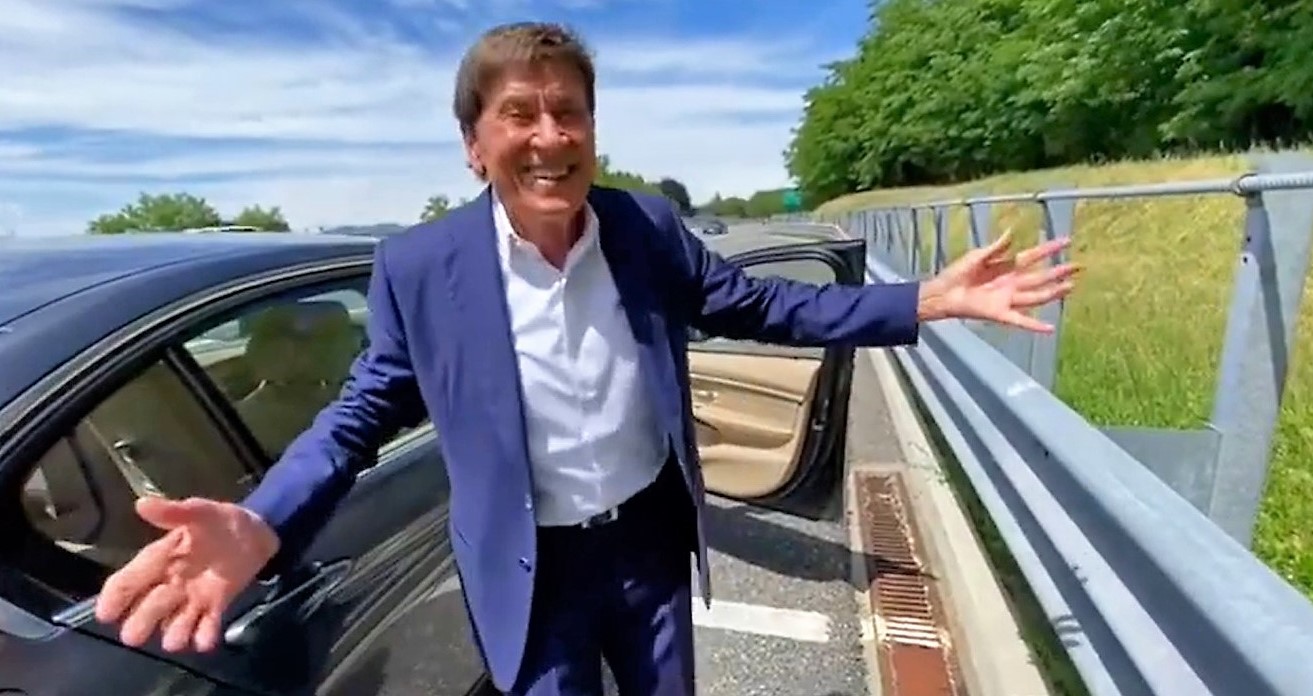 Matrimonio sul Lario per Gianni Morandi