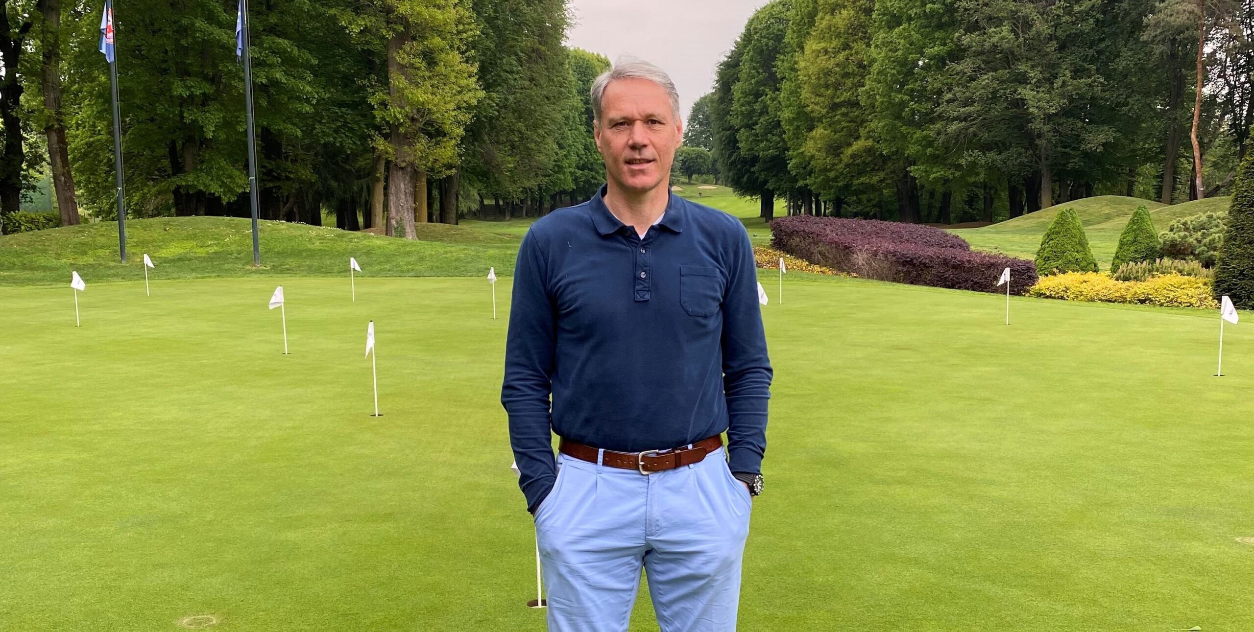 Marco Van Basten al Golf Club Carimate