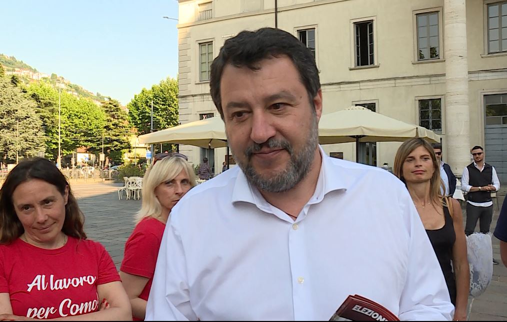 Amministrative, Salvini: “A Como scelte sbagliate. Al ballottaggio non voterei la sinistra”