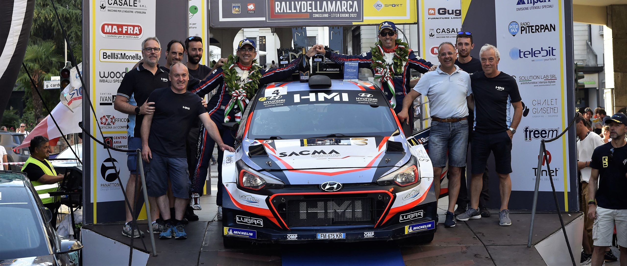 Rally Marca Trevigiana: vince Fontana, bene Silva