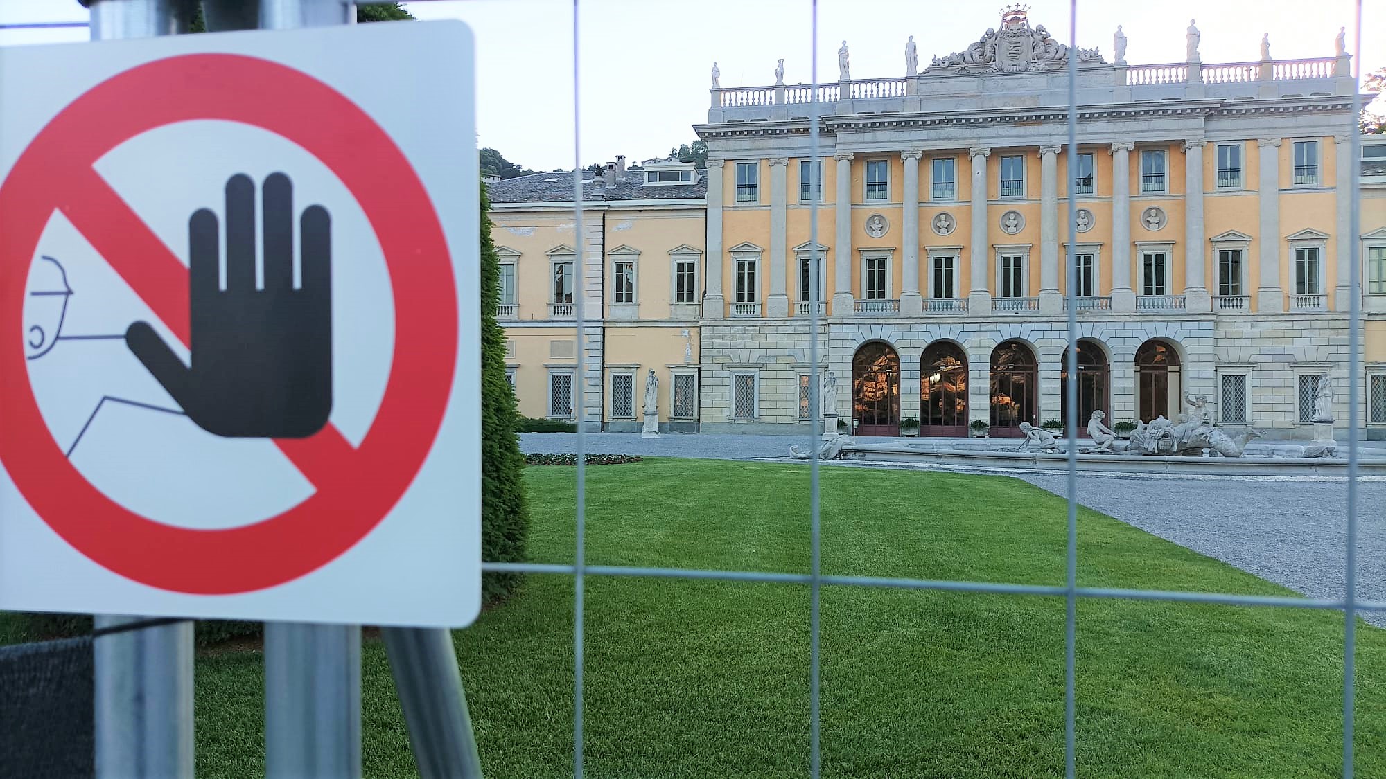 Matrimonio vip a Villa Olmo, nuove limitazioni viabilistiche