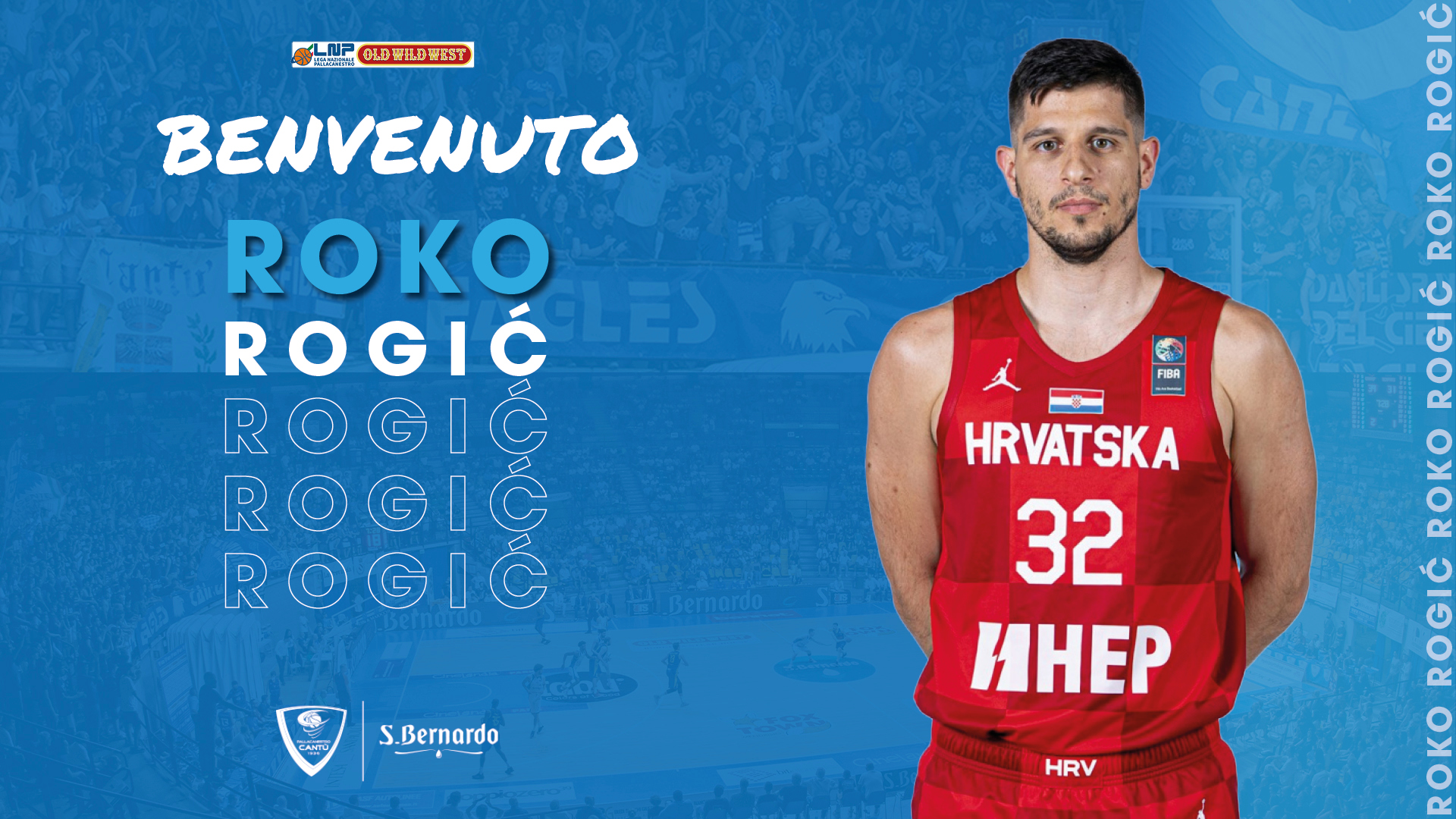 Pallacanestro Cantù, il croato Rogo Rogic nuovo playmaker