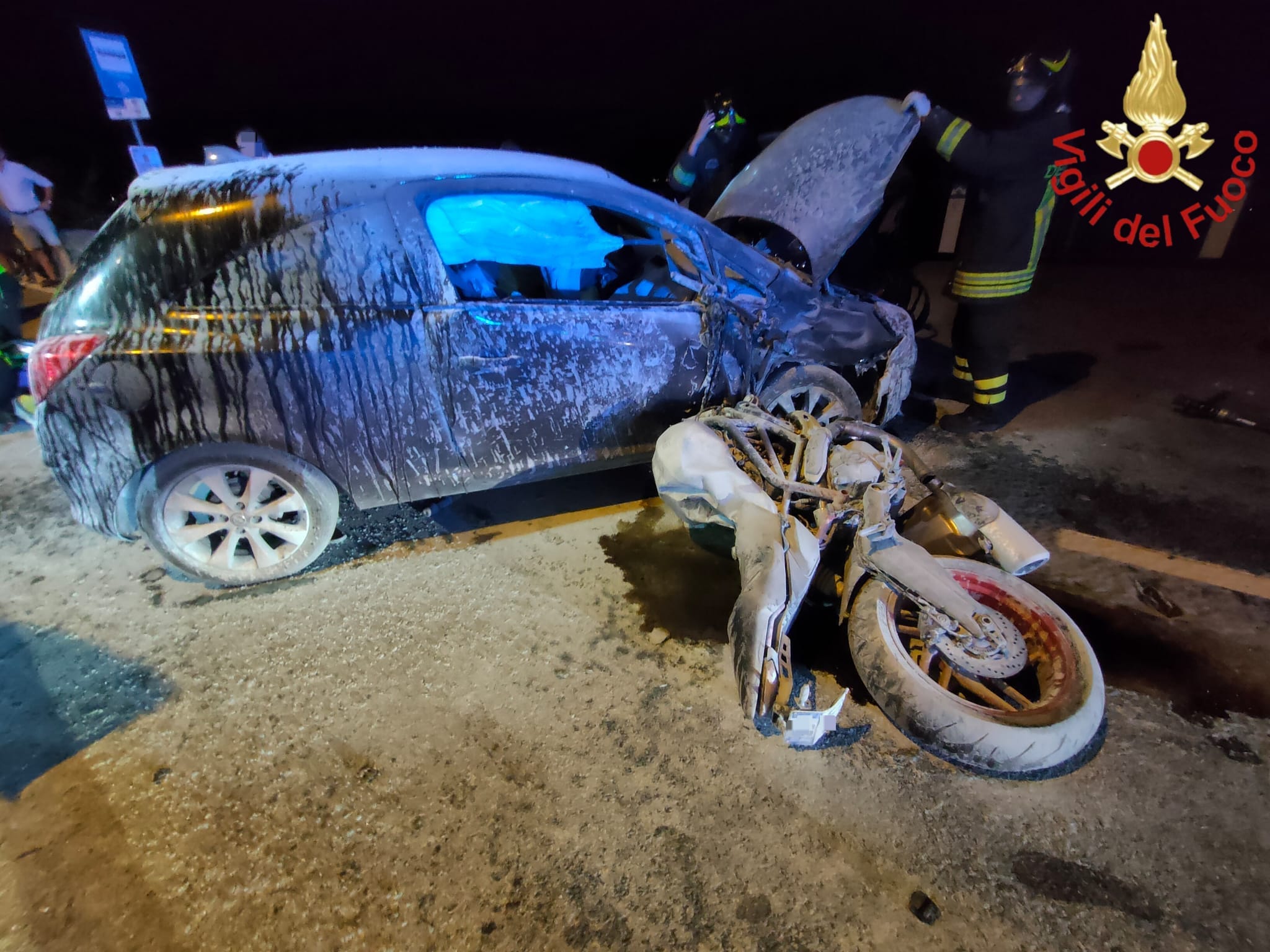 Incidente a Brienno, scontro tra auto e moto sulla Regina