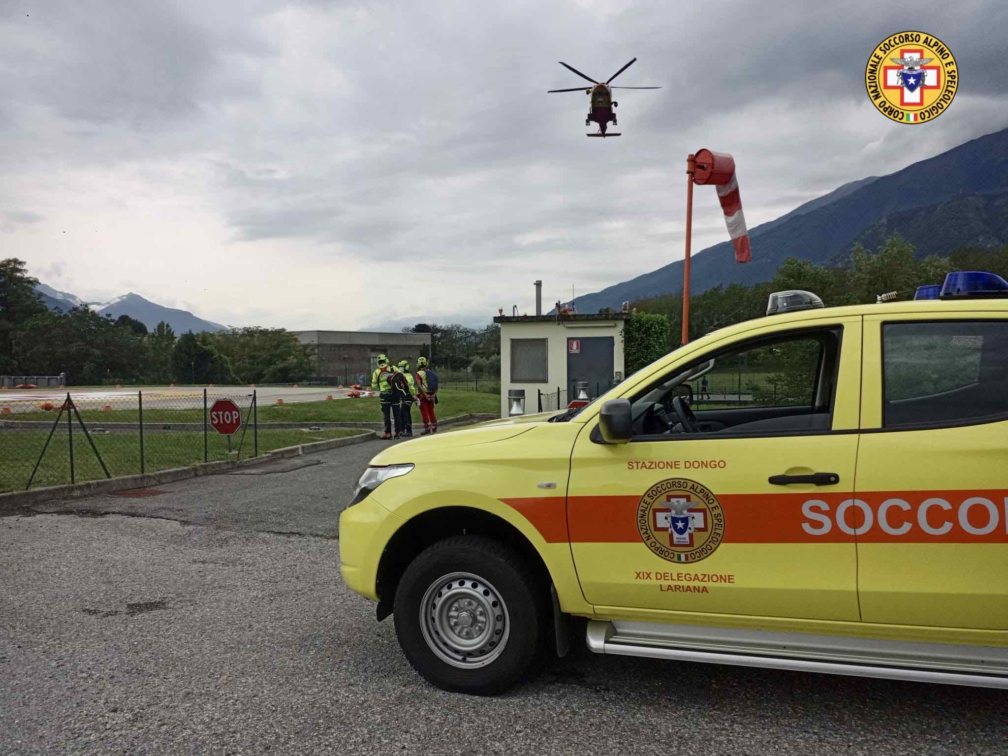 Garzeno e Canzo, doppio intervento del soccorso alpino