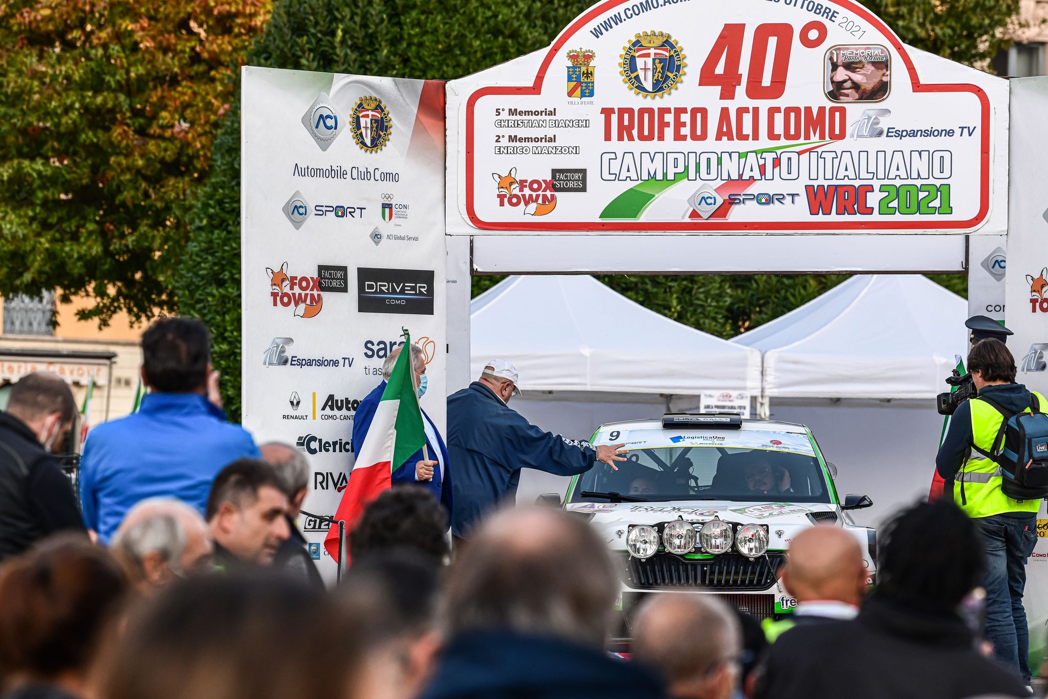Rally Aci Como-Villa d’Este, nuovo orario per l’arrivo