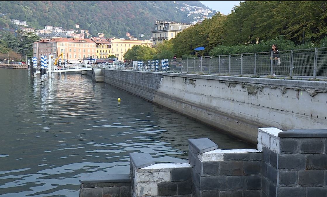 Il Lago di Como è pieno solamente al 10%: è allarme siccità