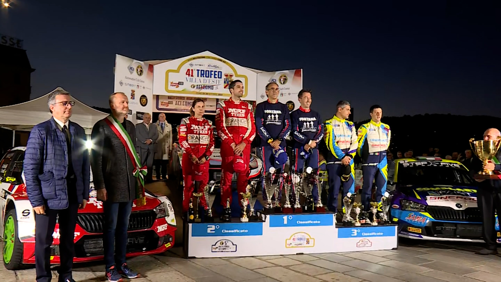 Rally Aci Como-Villa d’Este, nona sinfonia di Fontana. Campedelli campione tricolore