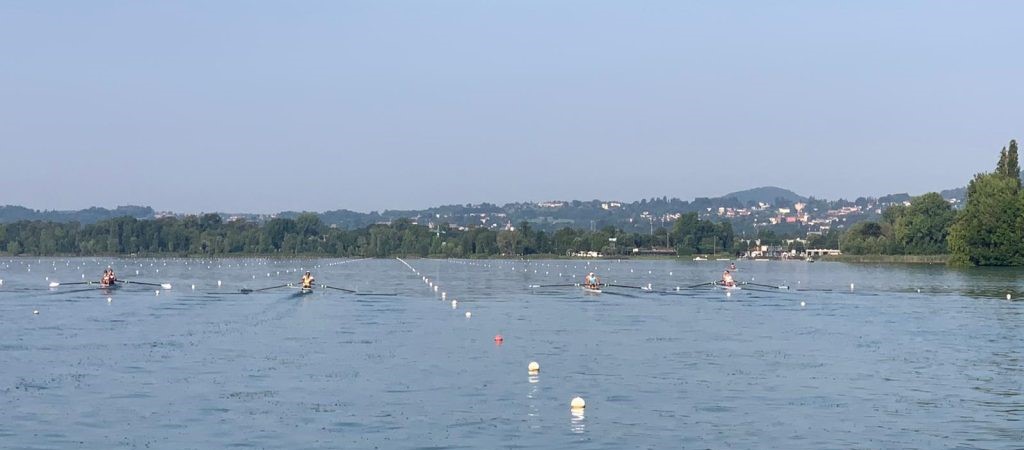 Grande weekend di canottaggio sul Lago di Pusiano