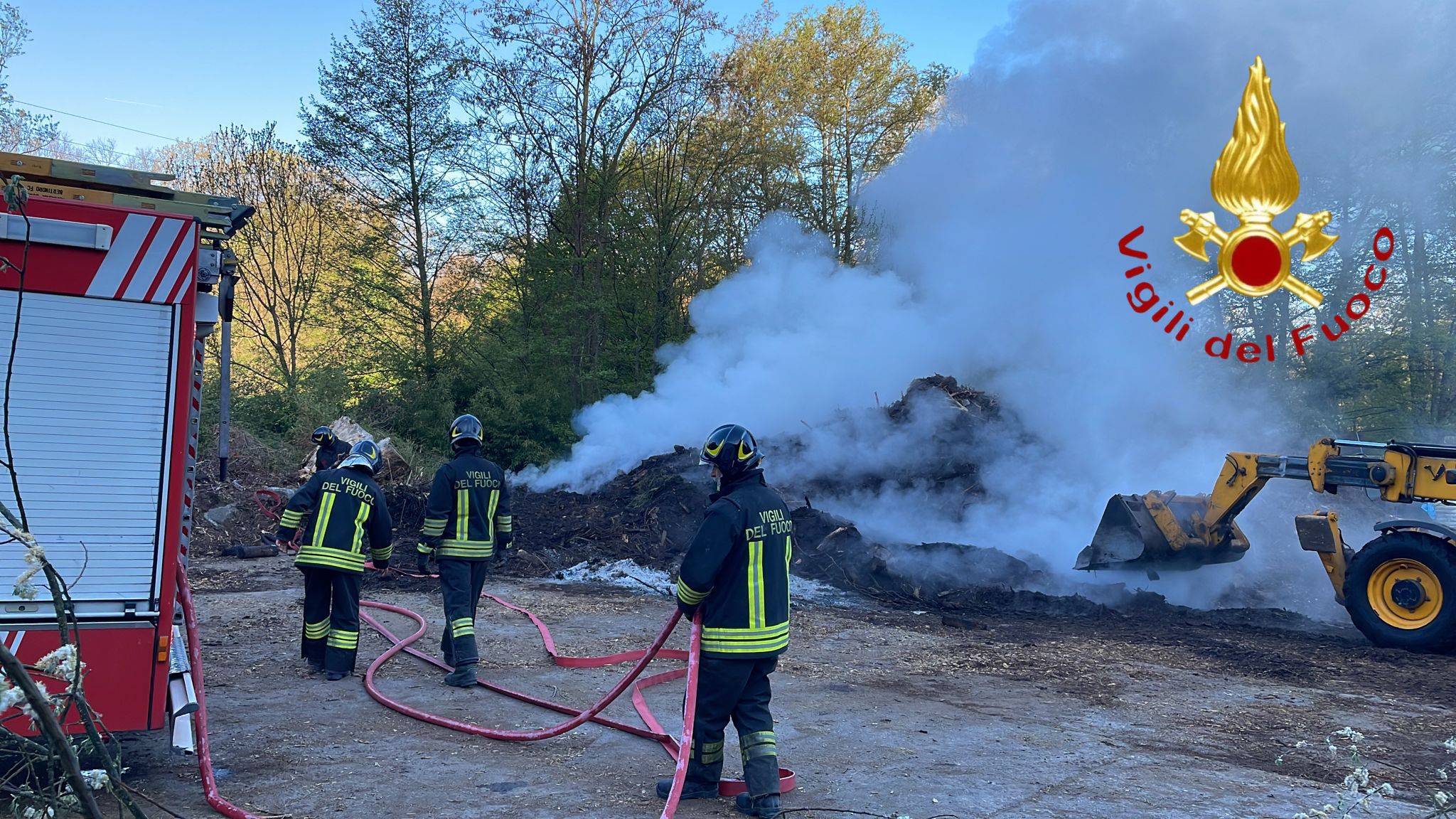 Alserio vigili del fuoco