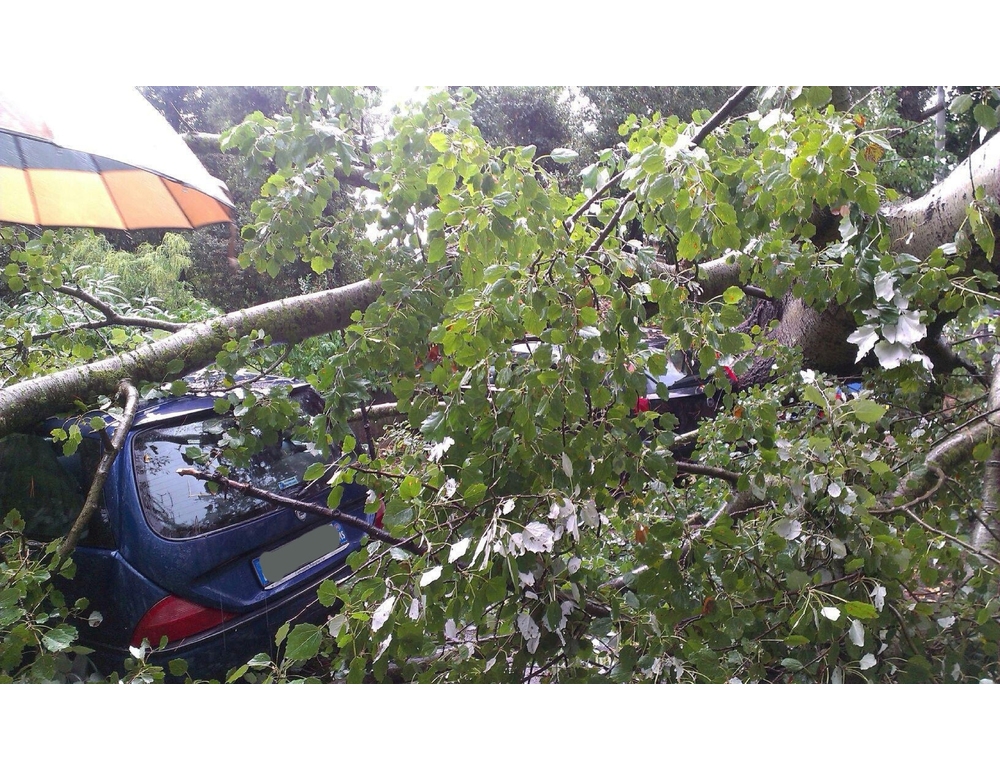 Maltempo in Lombardia: tromba d’aria, forti piogge e grandinate