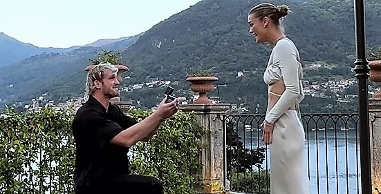 Paul-Agdal, dagli Usa al Lario per la proposta di matrimonio “vip”