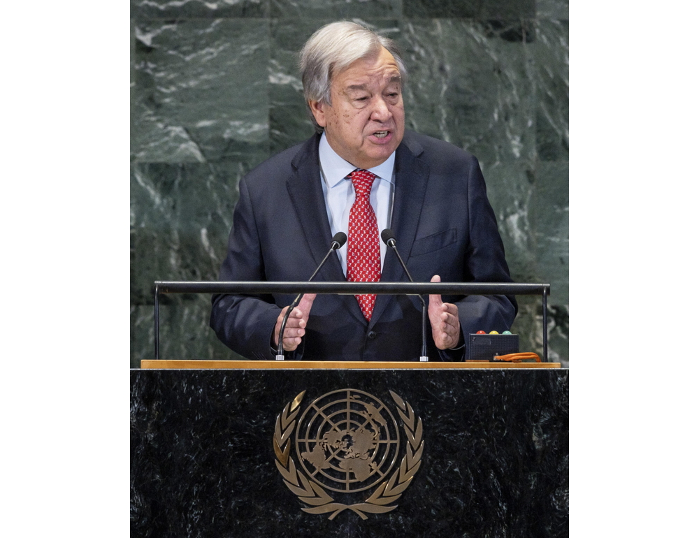 Clima: Guterres ai leader, ‘il futuro è nelle vostre mani’