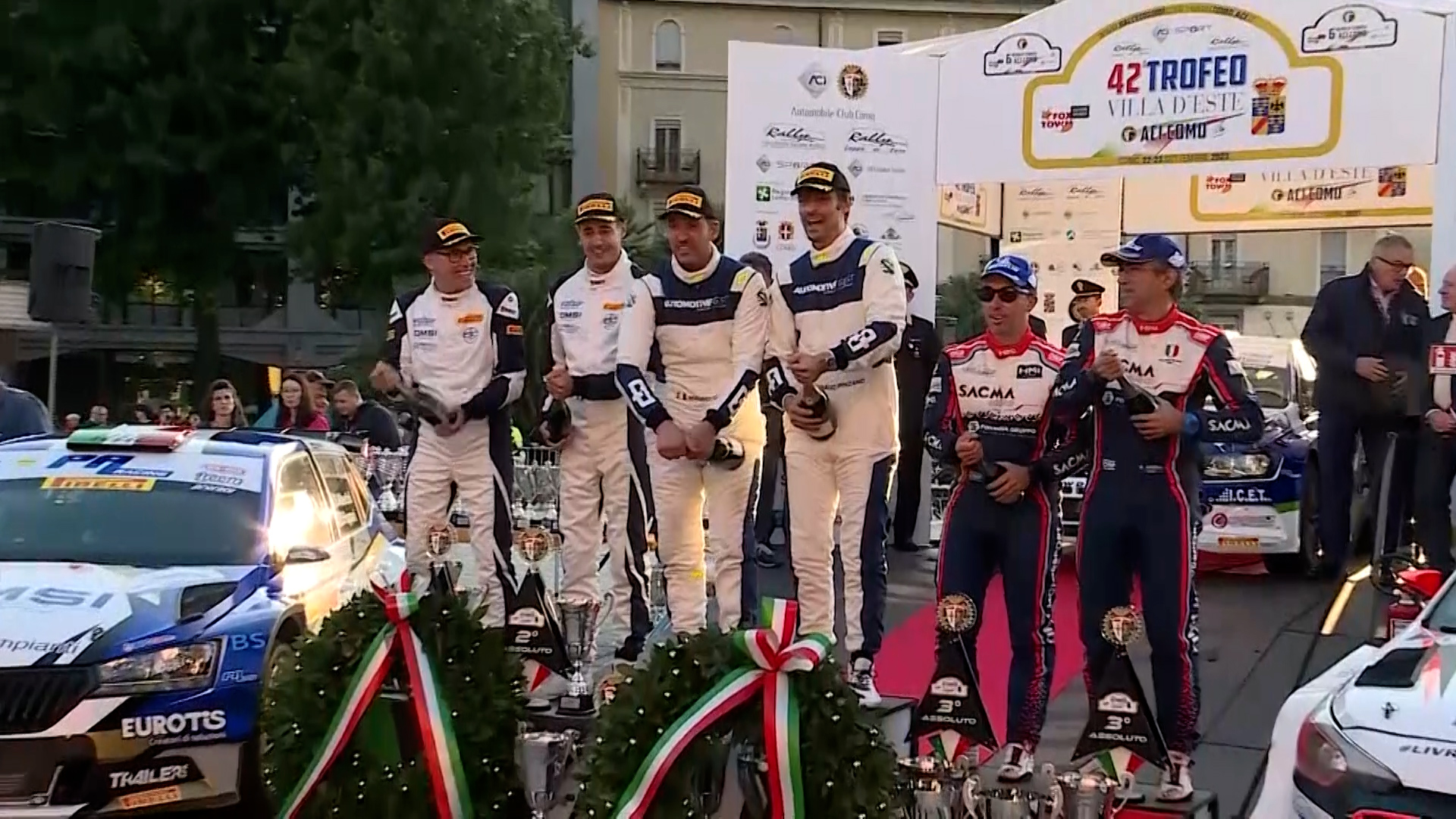 Rally Villa d’Este Aci Como: vince l’equipaggio Pinzano-Turati