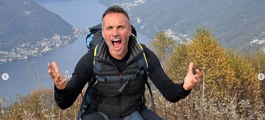 Nek, fine settimana sui monti del Triangolo Lariano