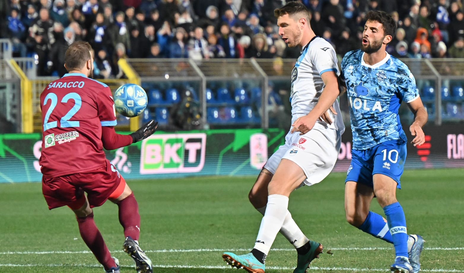 Como-Lecco 0-0, azzurri al terzo posto in classifica